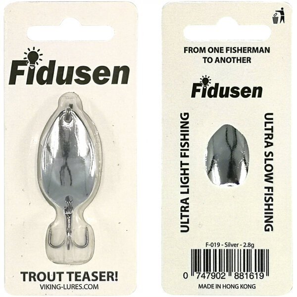 OG Lures Fidusen 2,8g  Silver (Metallic)