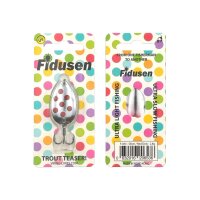 OG Lures Fidusen 2,8g  Silver Red Dots (Metallic)