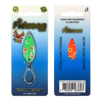 OG Lures Fidusen Slim 3g  Green Orange Clown