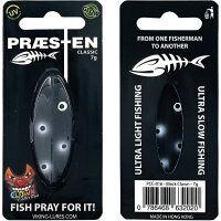 Praesten Classic Durchlaufblinker 7g  Black Clown