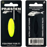 Praesten Mini Durchlaufblinker 3,5g  Black Yellow