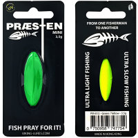 Praesten Mini Durchlaufblinker 3,5g  Green Yellow