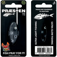 Praesten Mini Durchlaufblinker 3,5g  Black Clown