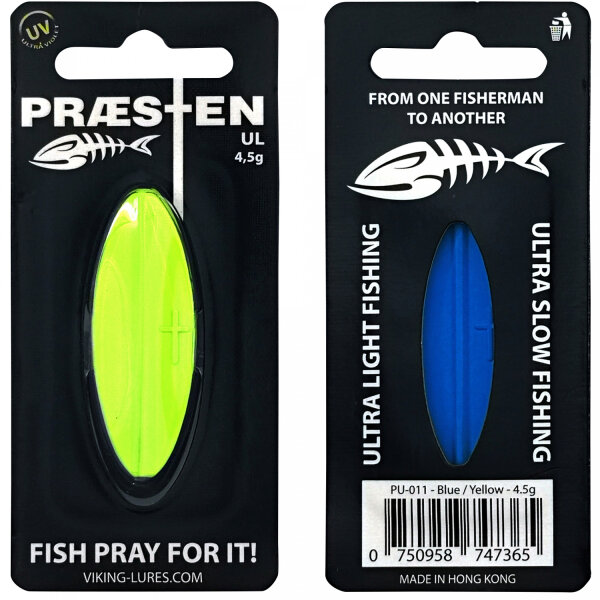 Praesten UL Durchlaufblinker 4,5g  Blue Yellow
