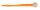 Berkley PowerBait Mice Tails 8cm, 13 Stück Glow/Orange Silver