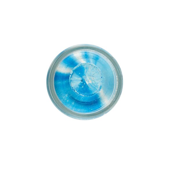 Berkley PowerBait Natural Glitter Trout Bait Garlic White Neon Blue