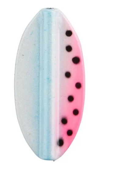 Weiß-Pink-Schwarze Punkte UV